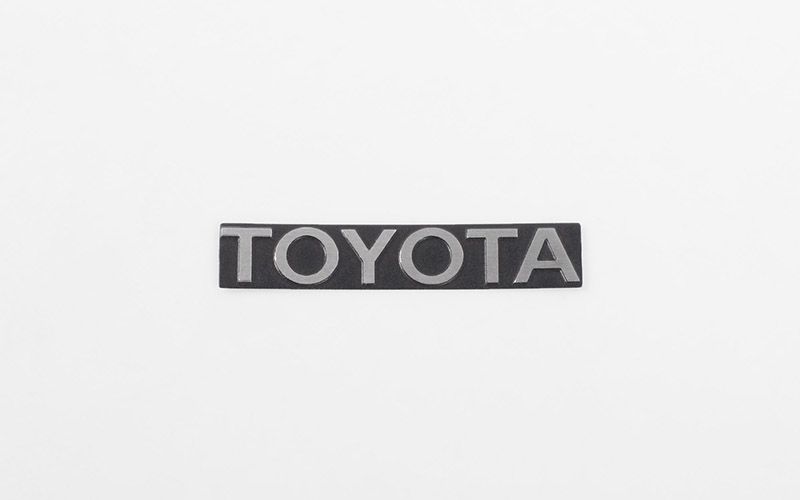 RC4WD Front Steel Toyota Grille Decal RC4WD Front Steel Toyota Grille Decal