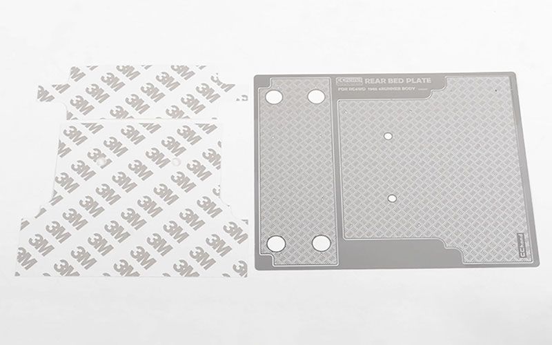 RC4WD Diamond Plate Rear Bed for RC4WD 1985 Toyota 4Runner Hard