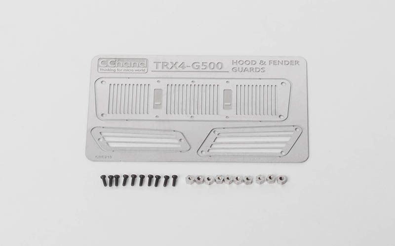 RC4WD Metal Hood and Fender Vents for Traxxas TRX-4 Mercedes-Be