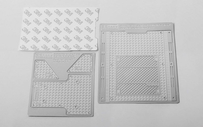 RC4WD Diamond Plate Rear Bed for Axial 1/10 SCX10 II UMG10 4WD
