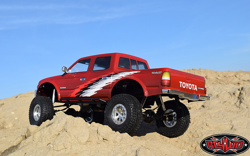 RC4WD 2001 Toyota Tacoma 4 Door Body for TF2 LWB 313MM/12.3"