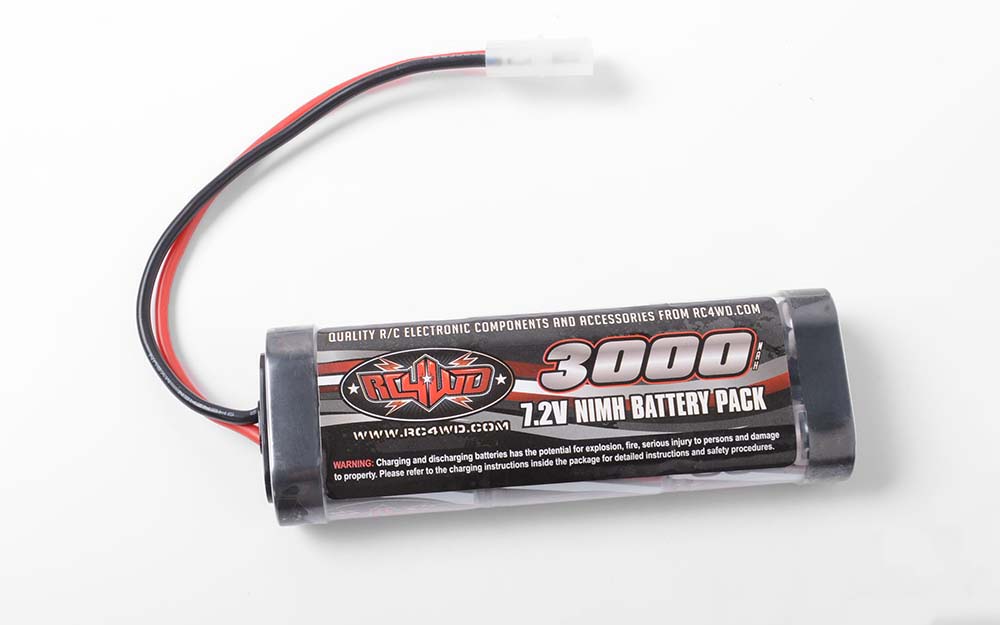 RC4WD 3000mAh 7.2V NIMH Battery Tamiya Plug