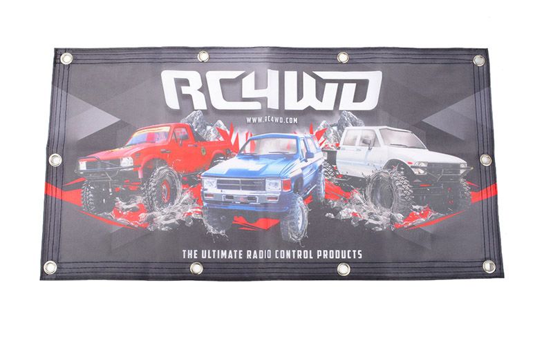 RC4WD 1'x2' Cloth Banner