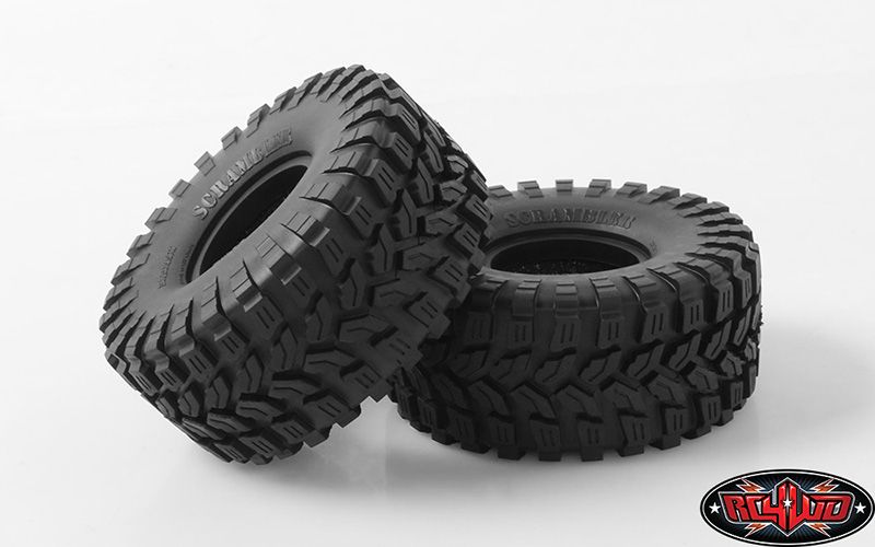 RC4WD 1.55" Scrambler Offroad X2S Scale Tires 3.84" OD (2)