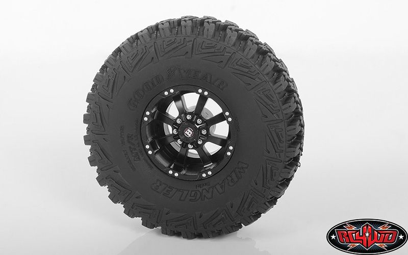 RC4WD 1.7" Ballistic Off Road Morax Beadlock Wheels (Black) (4)