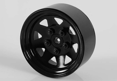RC4WD 1.9" 5 Lug Wagon Steel Stamped Beadlock Wheels (Black) (4)