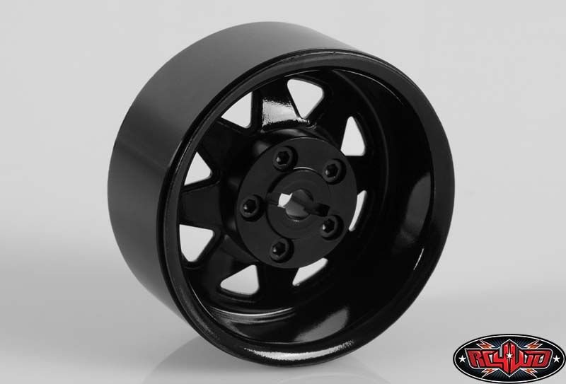RC4WD 1.9" 5 Lug Wagon Steel Stamped Beadlock Wheels (Black) (4)