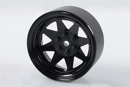 RC4WD 2.2" 6 Lug Wagon Steel Stamped Beadlock Wheels (Black) (4)