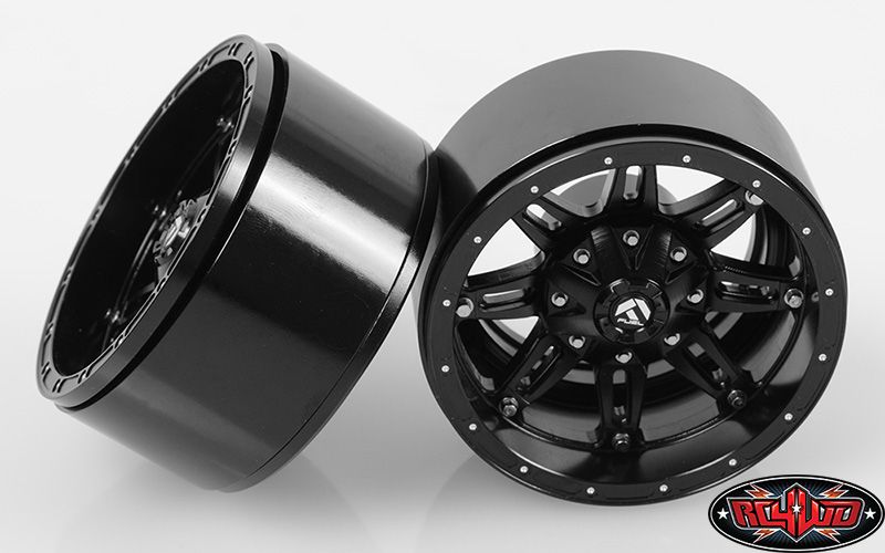 RC4WD 2.2" Fuel Offroad Hostage Beadlock Wheels (Black) (4)
