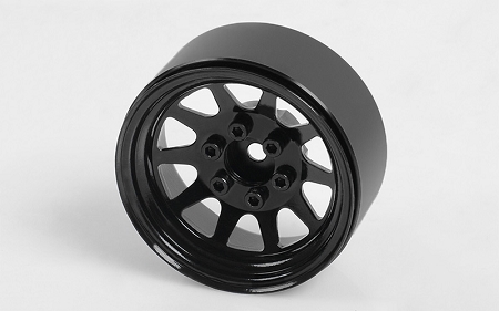 RC4WD 1.9" OEM Stamped Steel Beadlock Wheels (Black) (4)