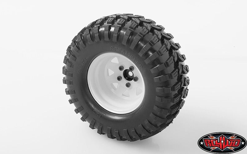 RC4WD 1.9" 5 Lug Deep Dish Wagon Steel Beadlock Wheels(White)(4)