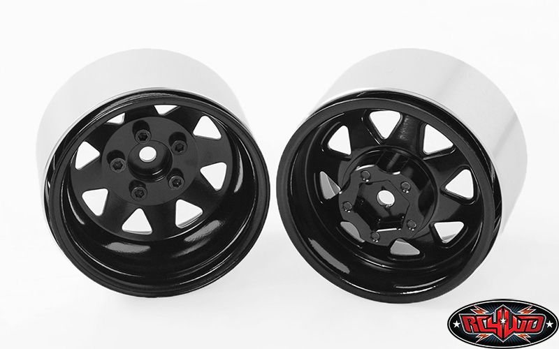 RC4WD 1.9" 5 Lug Deep Dish Wagon Steel Beadlock Wheels(Black)(4)