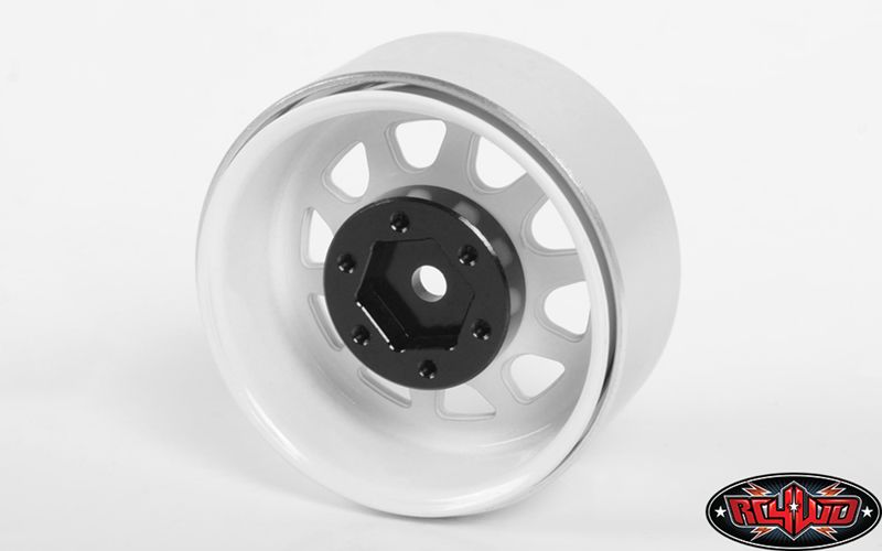 RC4WD 1.7" Stamped Steel Beadlock Wagon Wheels (White) (4)