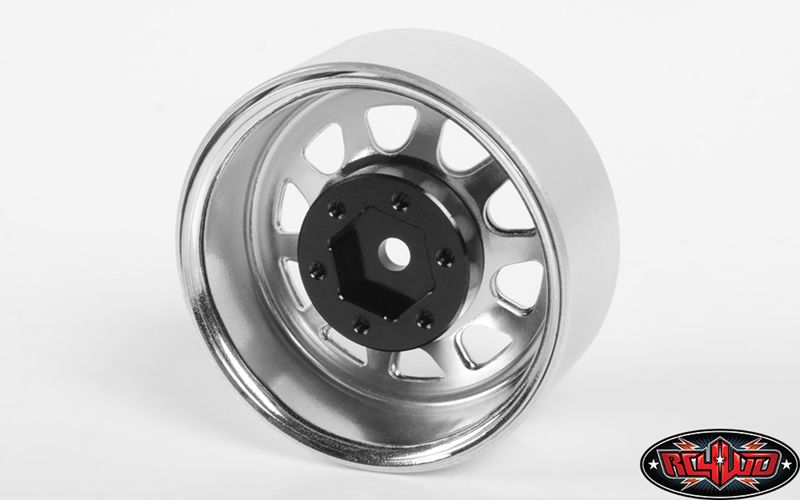 RC4WD 1.7" Stamped Steel Beadlock Wagon Wheels (Chrome) (4)