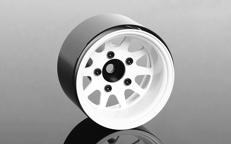 RC4WD 1.55" Deep Dish Wagon Steel Beadlock Wheels (White) (4)