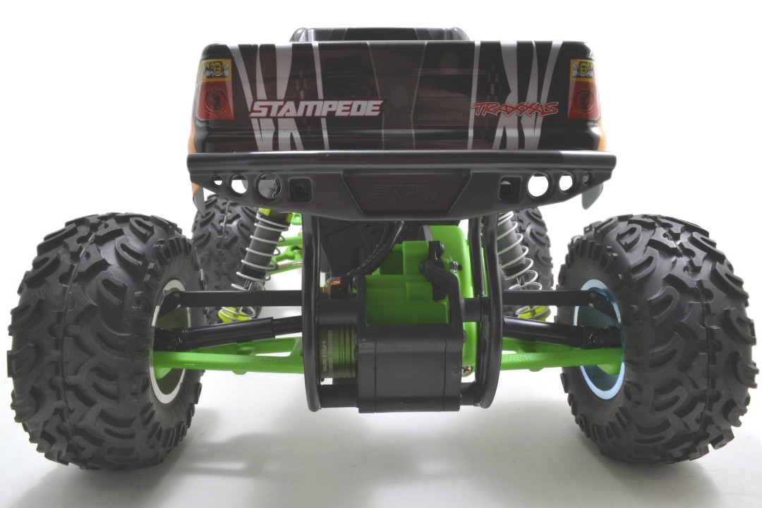 RPM Rear Bumper for Traxxas Stampede 2wd - Black