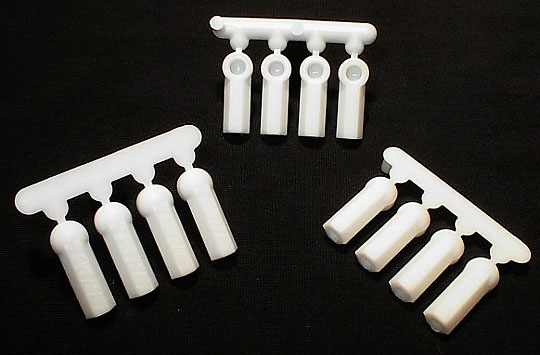 RPM Heavy Duty 4-40 Rod Ends (12) - Dyable White