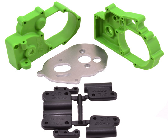 RPM Gearbox Housing and Rear Mounts - Green