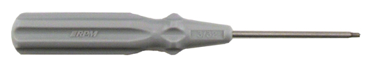 RPM 3/32 Straight Tip Hex Driver