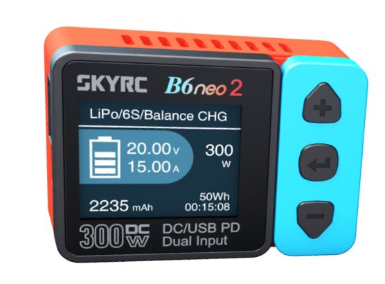 SkyRC B6neo 2 Smart Charger - Crimson Sky SkyRC B6neo 2 Smart Charger - Crimson Sky