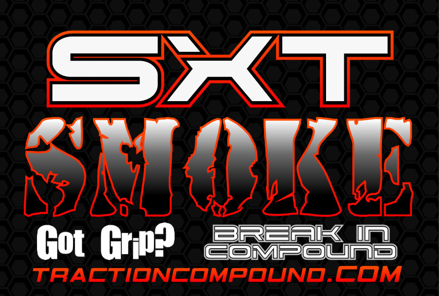 SXT Smoke - Tire Break-In Compound SXT Smoke - Tire Break-In Compound