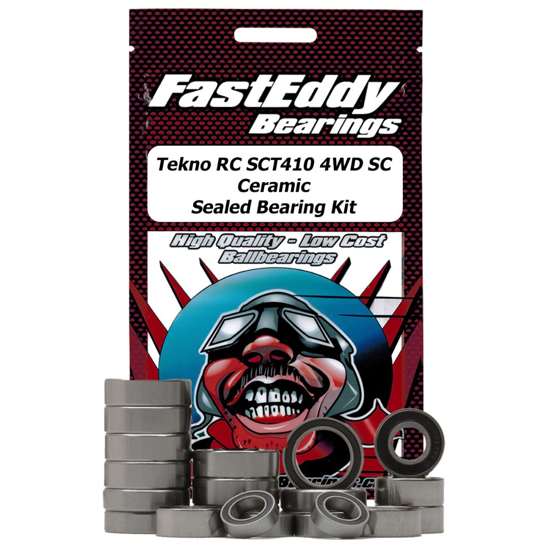 Fast Eddy Tekno RC SCT410 4WD SC Ceramic Sealed Bearing Kit