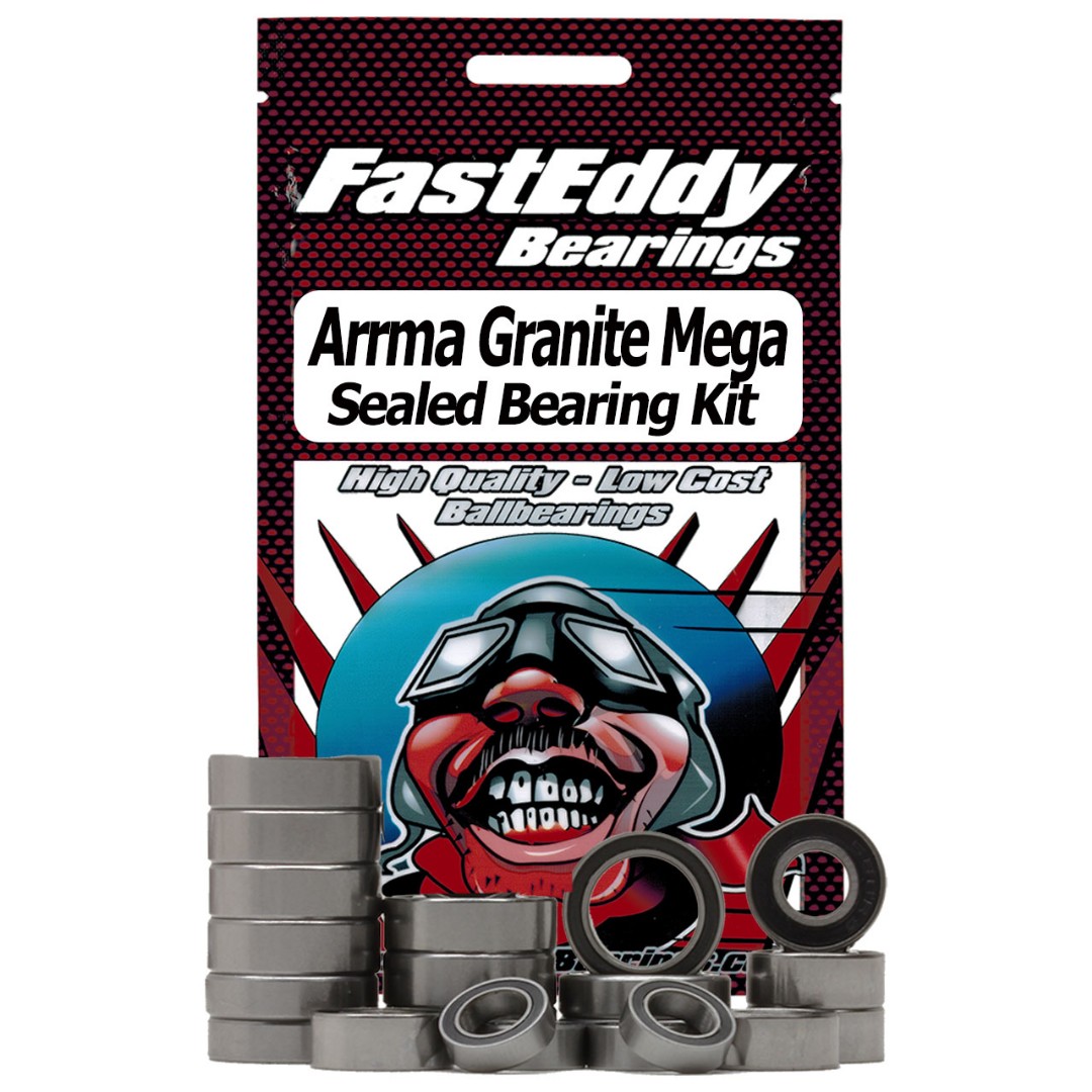 Fast Eddy Arrma Granite Mega Sealed Bearing Kit
