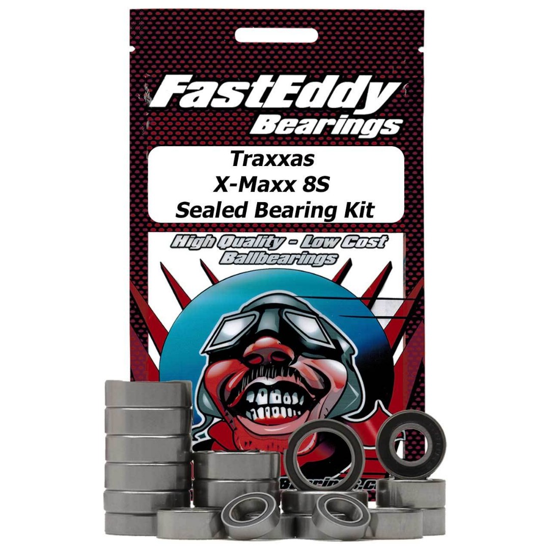 Fast Eddy Traxxas X-Maxx (8S) Sealed Bearing Kit - Click Image to Close