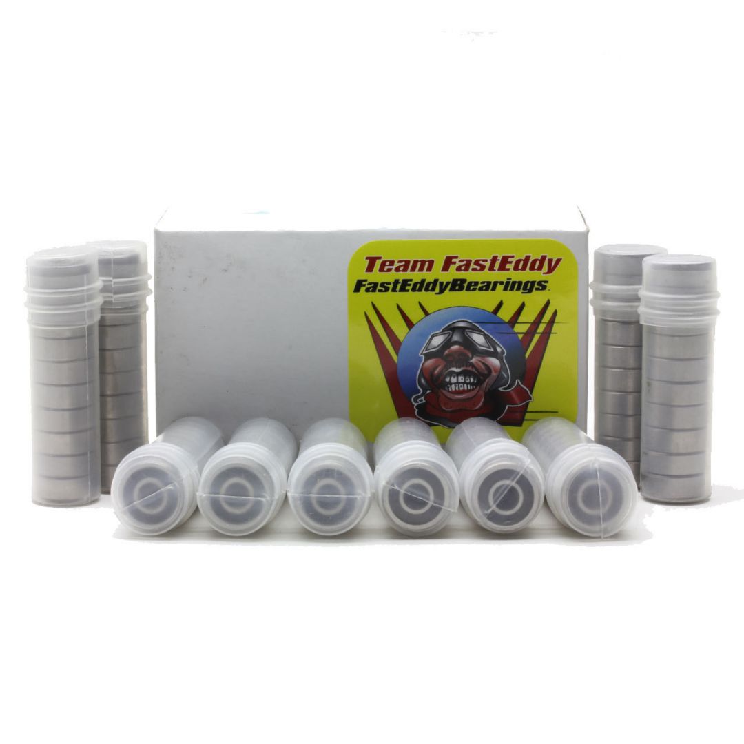 Fast Eddy 1/4x3/8x1/8 Rubber Seal Bearing (100)