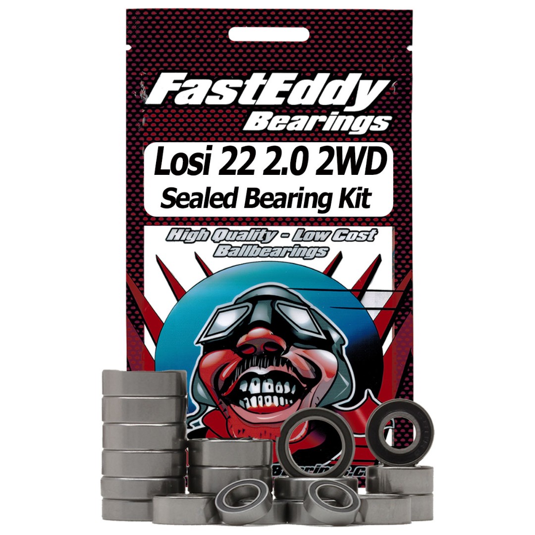 Fast Eddy Losi 22 2.0 2WD Sealed Bearing Kit