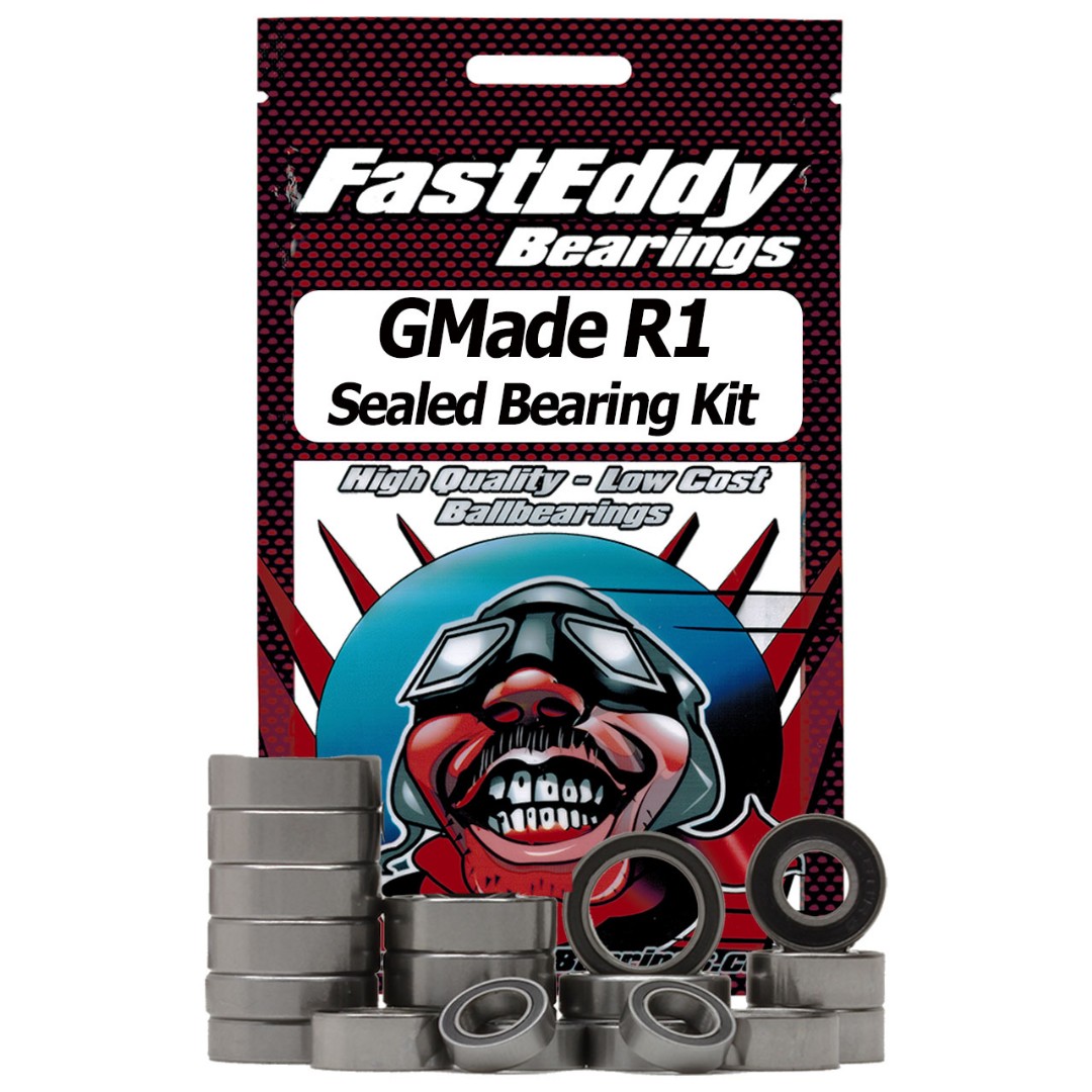 Fast Eddy GMade R1 Rubber Sealed Bearing Kit