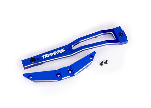 Traxxas Chassis brace, front (blue-anodized)