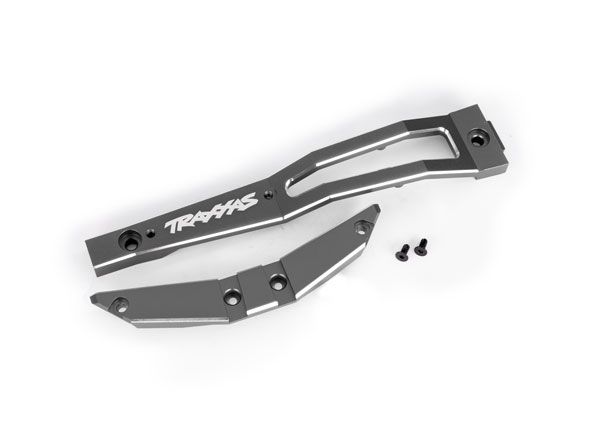 Traxxas Chassis brace, front (gray-anodized)