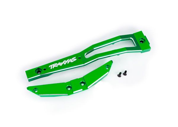 Traxxas Chassis brace, front (green-anodized)
