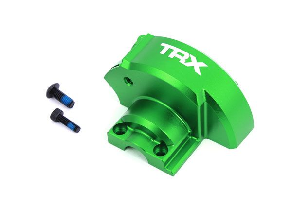 Traxxas Cover, gear (green-anodized 6061-T6 aluminum)