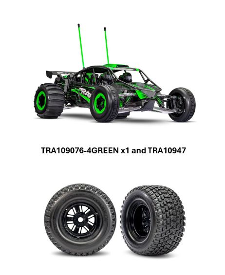Traxxas Pro-Scale Funco Motorsports Sand Car 2wd RTR - Green Traxxas Pro-Scale Funco Motorsports Sand Car 2wd RTR - Green