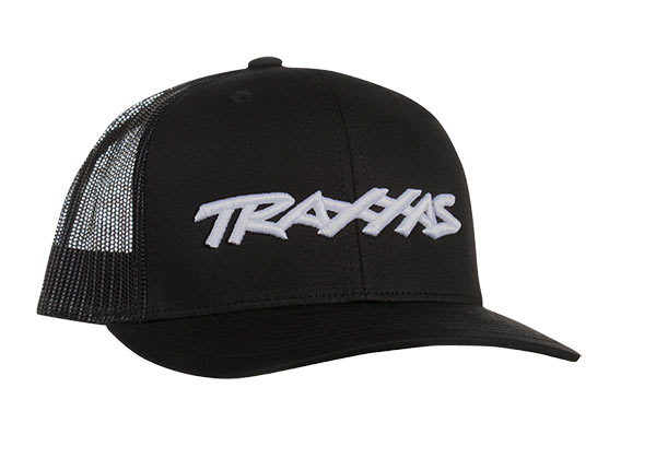 Traxxas Trucker Hat Curve Bill Black - Click Image to Close