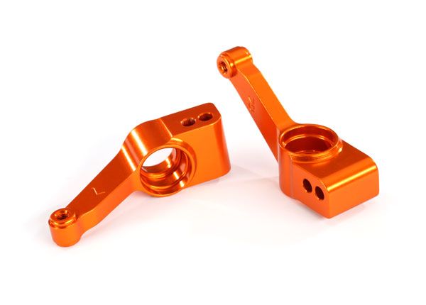 Traxxas Rear Stub Axle Carriers (orange) (2) - Click Image to Close
