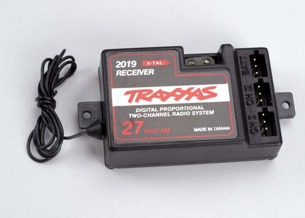 Traxxas 27mhz 2-Channel AM Receiver (No Bec)