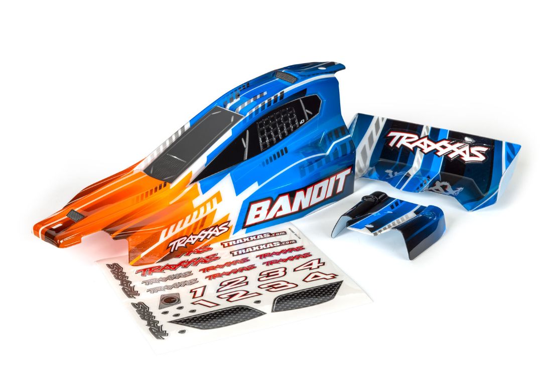 Traxxas Body, Bandit Orange (Painted, Decals Applied)