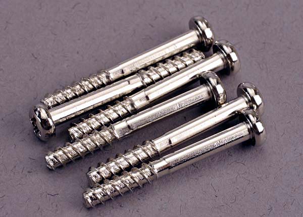 Traxxas Screws, 3x24mm Roundhead Self-Tapping (With Shoulder)(6)