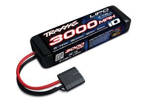 Traxxas 3000mAh 2S 7.4V 20C 2-Cell LiPo iD Battery