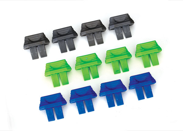 Traxxas Battery charge indicators (green (4), blue (4), grey(4))