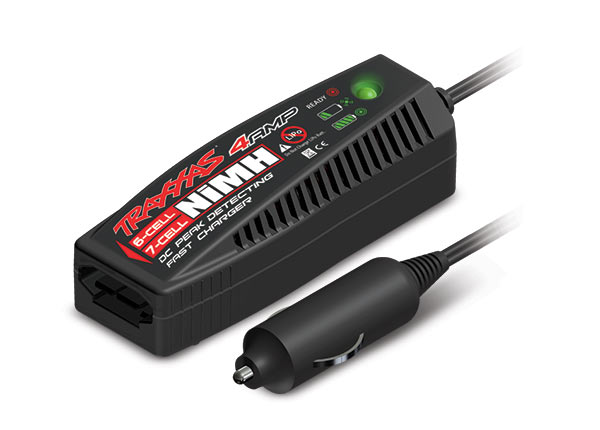 Traxxas Charger, DC, 4 amp (6 - 7 cell, 7.2 - 8.4 volt, NiMH) - Click Image to Close