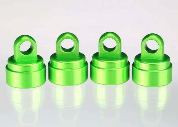 Traxxas Aluminum Ultra Shock Cap (Green) (4)