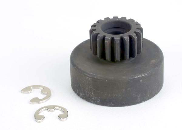 Traxxas Clutch Bell, (16-Tooth)/5x8x0.5mm Fiber Washer (2)/ 5mm