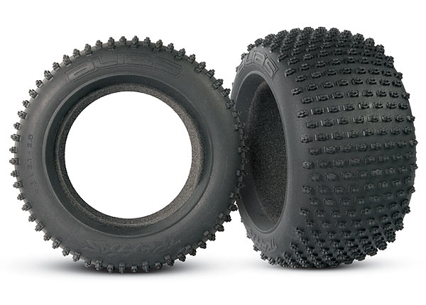 Traxxas Tires, Alias 2.8" (2)/ Foam Inserts (2)