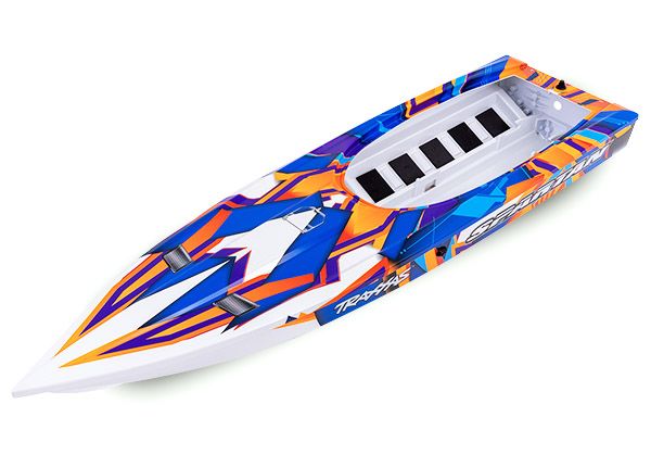 Traxxas Hull, Spartan, Orange Graphics (Fully Assembled)