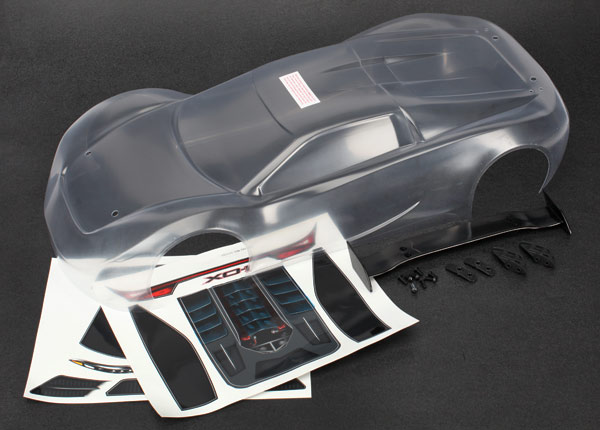 Traxxas Body & Wing, XO-1 (clear, requires painting)