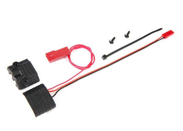 Traxxas Connector, power tap (with voltage sensor)/ wire tie (2)